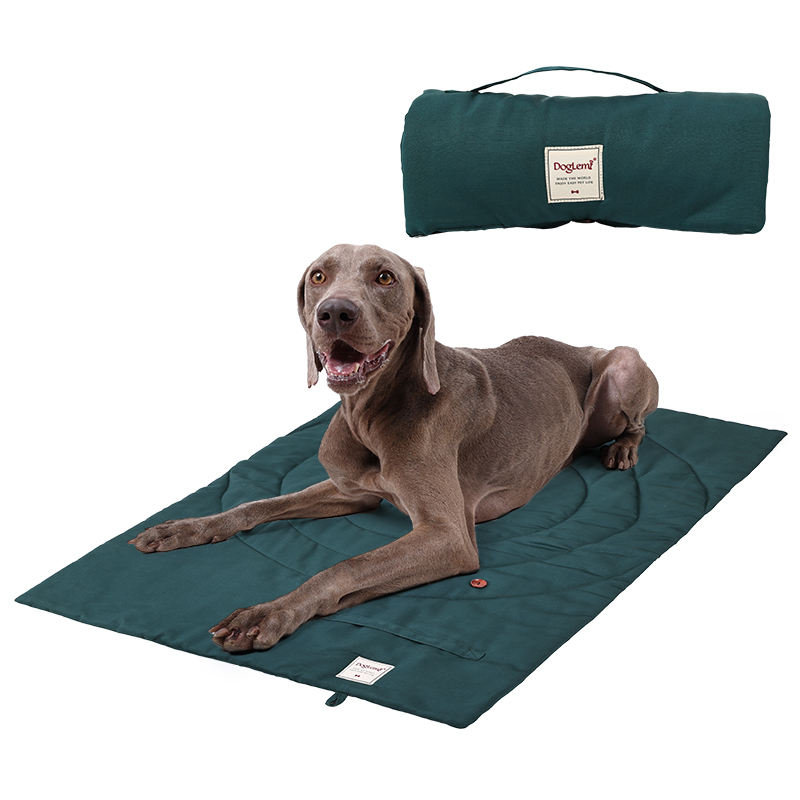 Outdoor Camping Mat Waterproof - เสื่อสัตว์เลี้ยงแบบพกพาพับได้อุปกรณ์สำหรับสัตว์เลี้ยงเตียงสุนัขกันน้ำสำหรับการจัดเก็บกระเป๋าใส่โน๊ตบุ๊คแบบพกพาทำความสะอาดง่ายกรงสุนัขตั้งแคมป์กลางแจ้ง