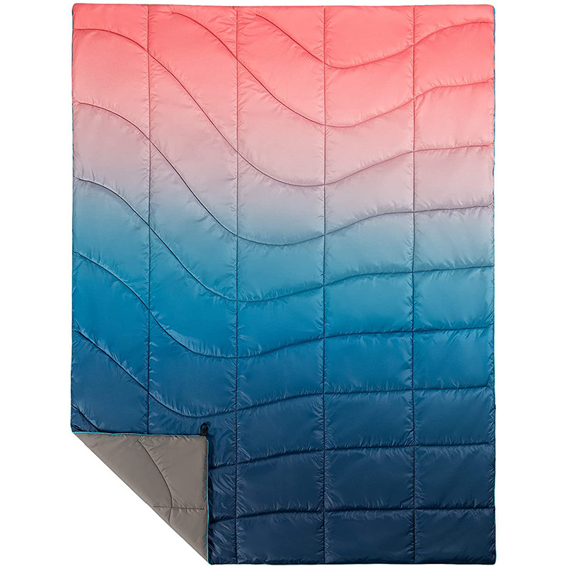 Outdoor Camping Mat Waterproof - ผ้าห่มอเนกประสงค์ 3-in-1 สำหรับตั้งแคมป์ กันน้ำ พับเก็บได้ ใช้เป็นเสื่อปิกนิกสำหรับกิจกรรมกลางแจ้งและแคมป์ปิ้ง