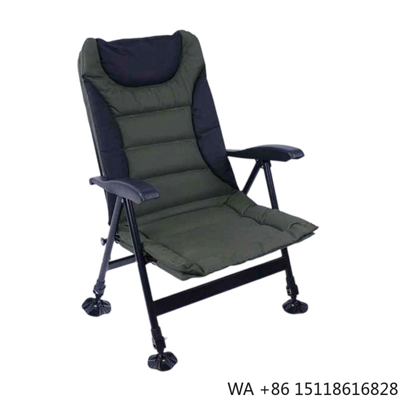 Outdoor Camping Furniture - เก้าอี้พับได้แบบพกพา ปรับได้ 5 ระดับ ขนาด 58*38/88