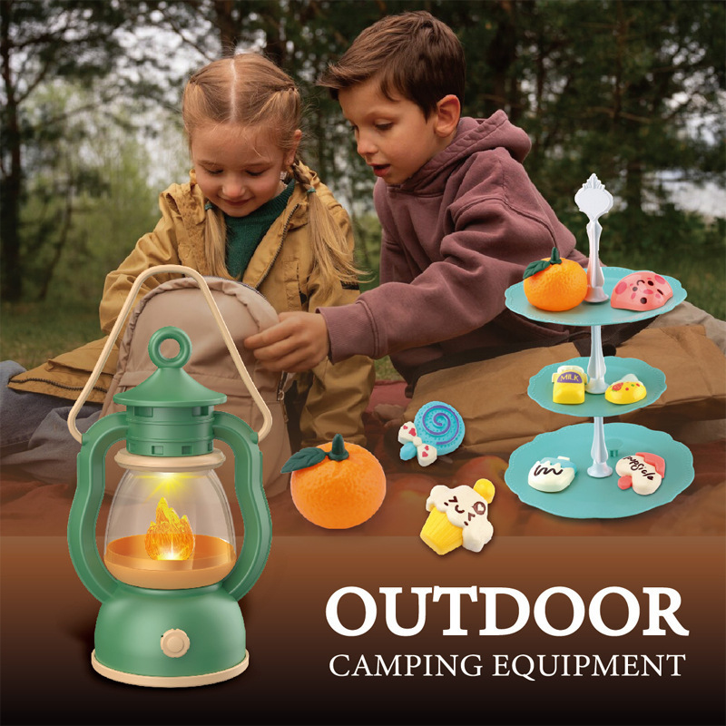 Outdoor Camping For Kids - ชุดตั้งแคมป์สําหรับเด็กแคมป์ไฟแกล้งเล่นของเล่นเด็กวัยหัดเดินสําหรับเด็กผู้ชายพร้อมแสงเสียงพร้อมของเล่นตั้งแคมป์สําหรับเด็กของขวัญในร่มกลางแจ้ง