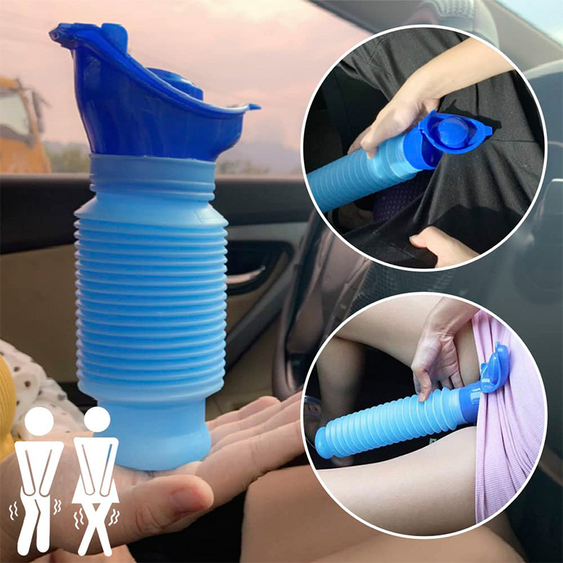 Outdoor Camping Urinal - 750ml แบบพกพาผู้ใหญ่ปัสสาวะกลางแจ้ง Camping คุณภาพสูง Travel ปัสสาวะรถปัสสาวะ