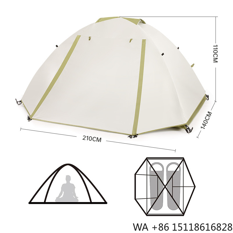 Outdoor Camping Furniture - เต็นท์เดินป่า ปีนเขา เทรคกิ้ง แคมป์ปิ้ง แบบสองชั้น กันน้ำ