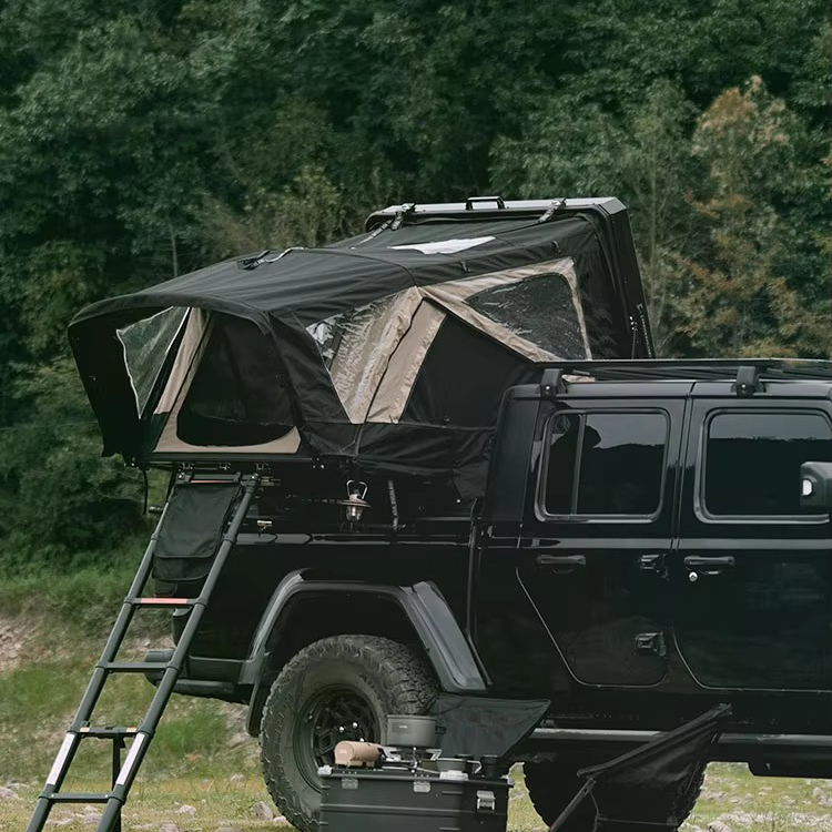 Outdoor Camping And Glamping - เต็นท์หลังคารถยนต์ SUV อลูมิเนียมขนาดใหญ่แบบกำหนดเอง วัสดุ ABS แข็งแรง