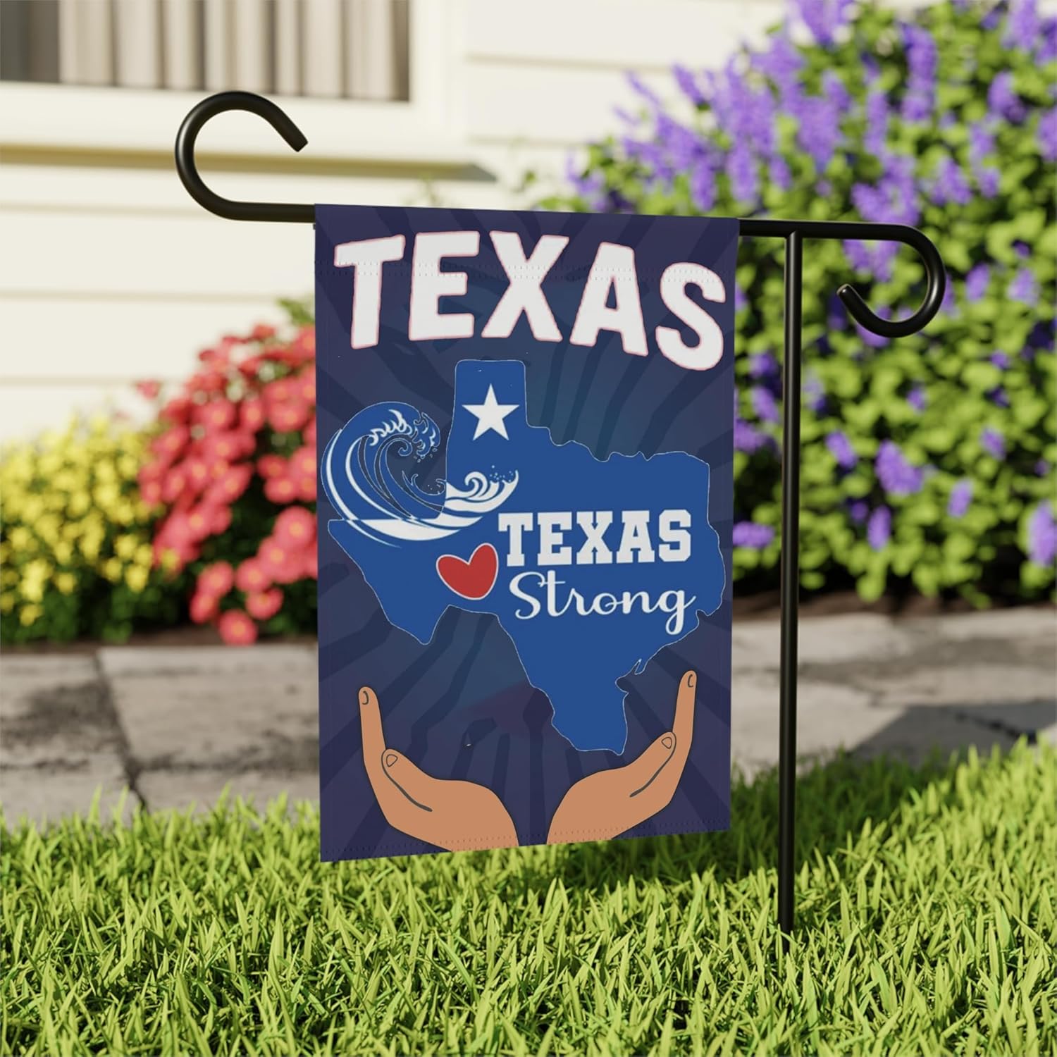 ธงสวน Texas Strong, ธง Texas ส - Outdoor Camping In Texas บทวิจารณ์และราคา