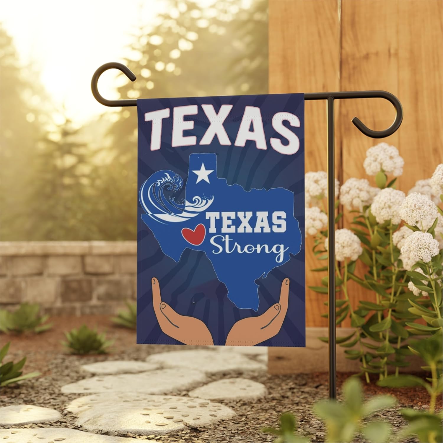 ธงสวน Texas Strong, ธง Texas ส - Outdoor Camping In Texas บทวิจารณ์และราคา