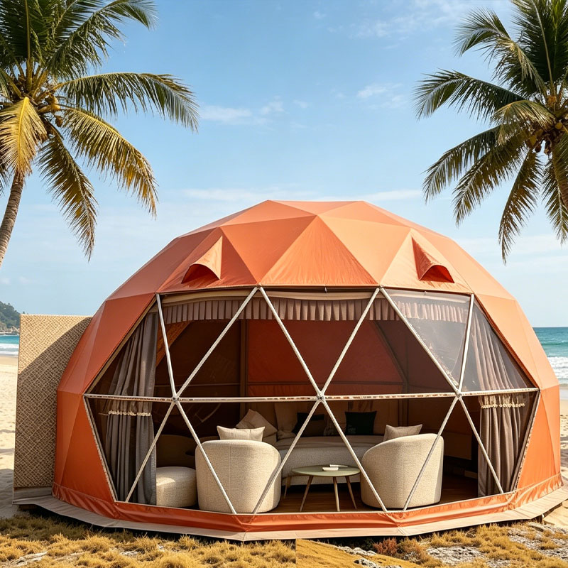 บ้านโดมแกลมปิ้งสุดหรู ทรงจีโอเ - Outdoor Camping And Glamping บทวิจารณ์และราคา