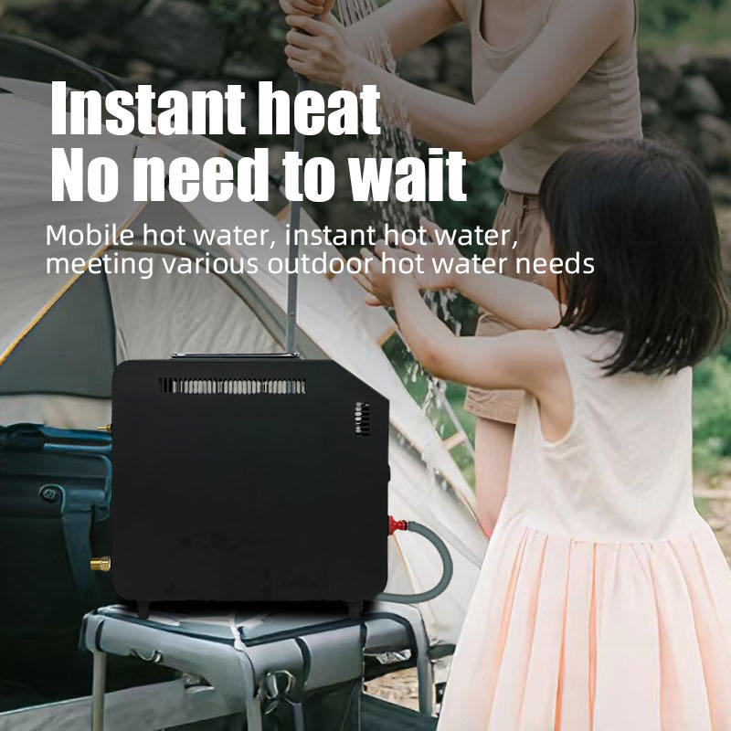 เครื่องทำน้ำอุ่นแบบพกพา ใช้แก๊ - Portable Camping Shower บทวิจารณ์และราคา