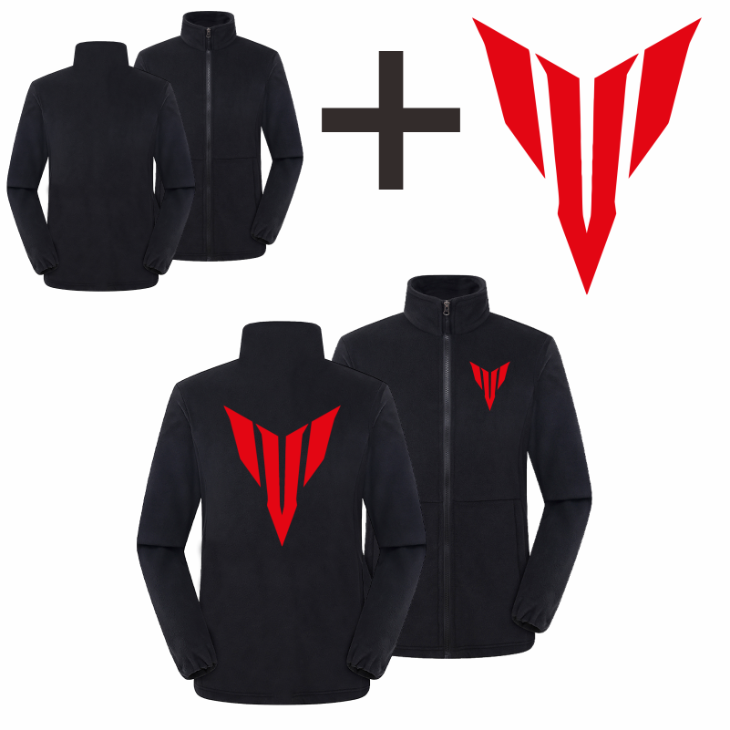 เสื้อแจ็คเก็ตขนแกะสำหรับฤดูหนา - Outdoor Camping Logo บทวิจารณ์และราคา