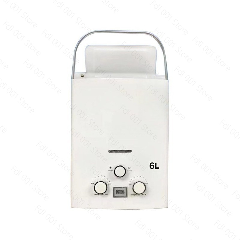 เครื่องทำน้ำอุ่นแก๊สแบบพกพา 6  - Outdoor Camping Hot Water Shower บทวิจารณ์และราคา