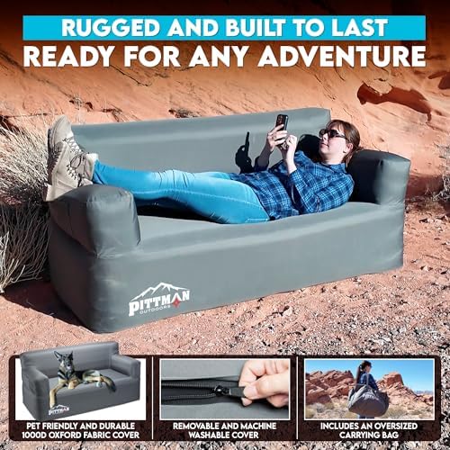 พิตต์แมน - โซฟาเป่าลมพร้อมปั๊ม - Outdoor Camping And Glamping บทวิจารณ์และราคา