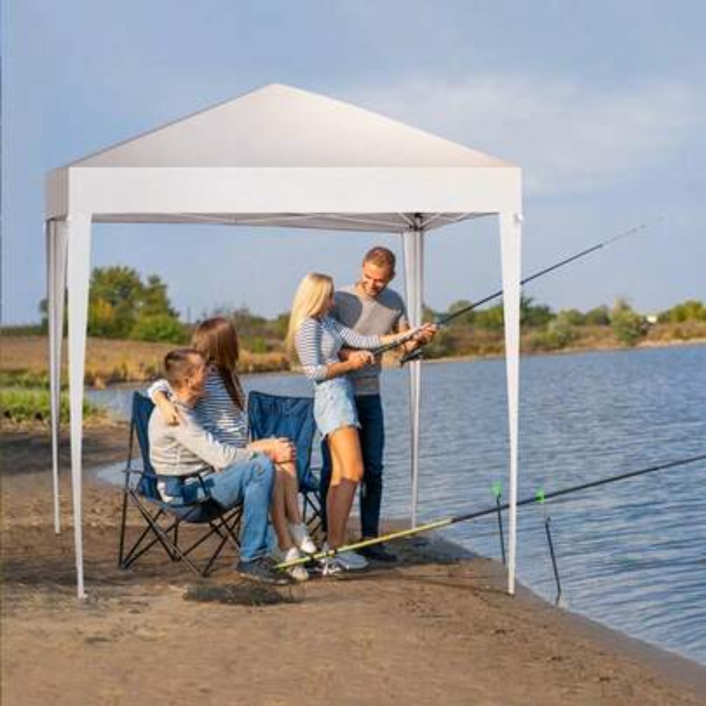 เต็นท์กันสาดแบบพับได้ ขนาด 6.5 - Outdoor Camping Canopy บทวิจารณ์และราคา