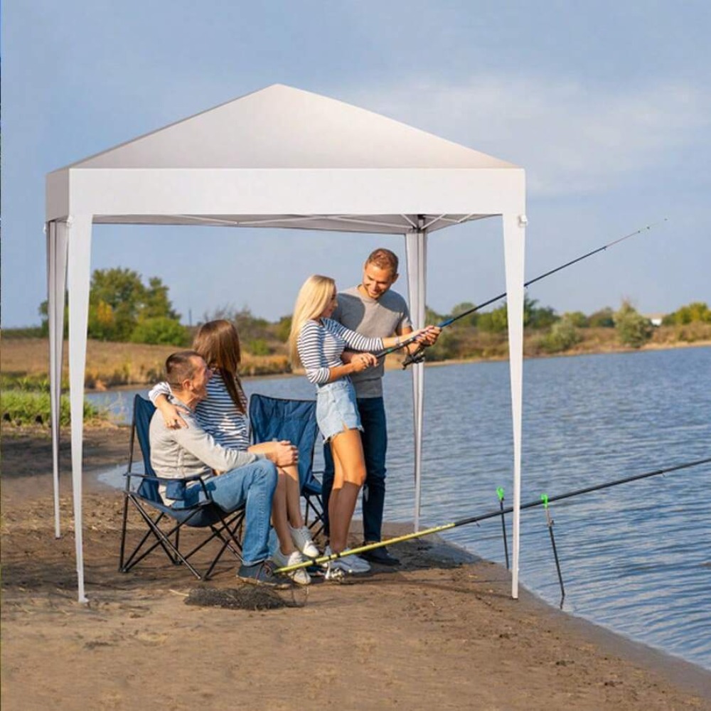 เต็นท์กันสาดแบบพับได้ ขนาด 6.5 - Outdoor Camping Canopy บทวิจารณ์และราคา