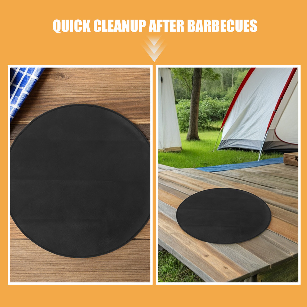 แผ่นรองปิ้งย่างกันไฟทรงกลม ขนา - Outdoor Camping Fire Pit บทวิจารณ์และราคา