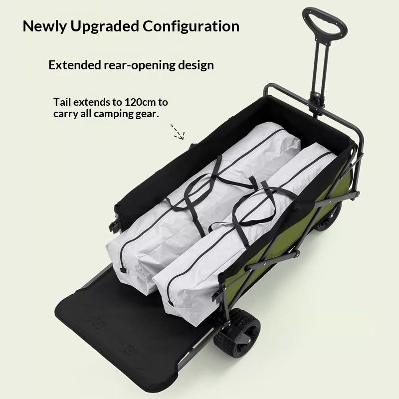 รถเข็นอเนกประสงค์แบบพับได้ 4 ล - Outdoor Camping Furniture บทวิจารณ์และราคา