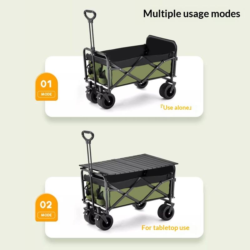 รถเข็นอเนกประสงค์แบบพับได้ 4 ล - Outdoor Camping Furniture บทวิจารณ์และราคา