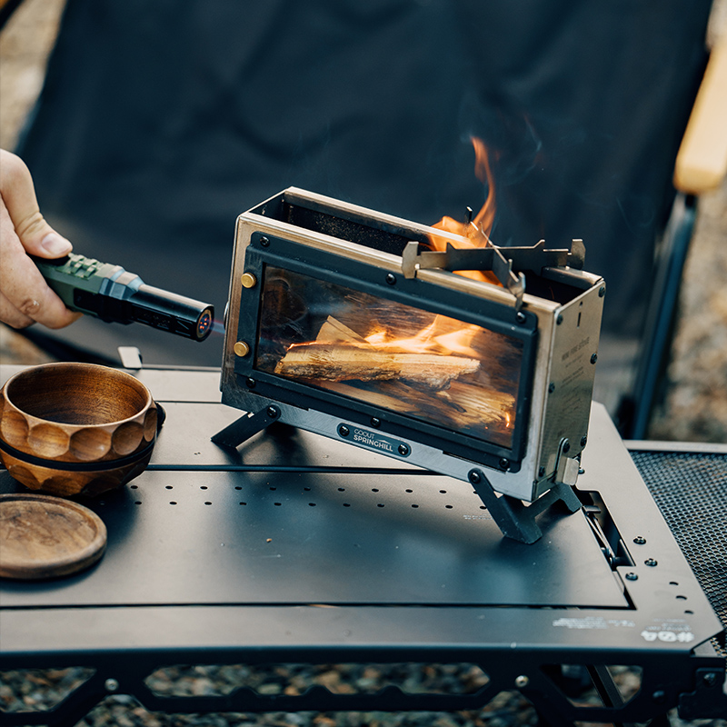เตาไฟพกพา Goout Springhill Min - Outdoor Camping Fire Pit บทวิจารณ์และราคา