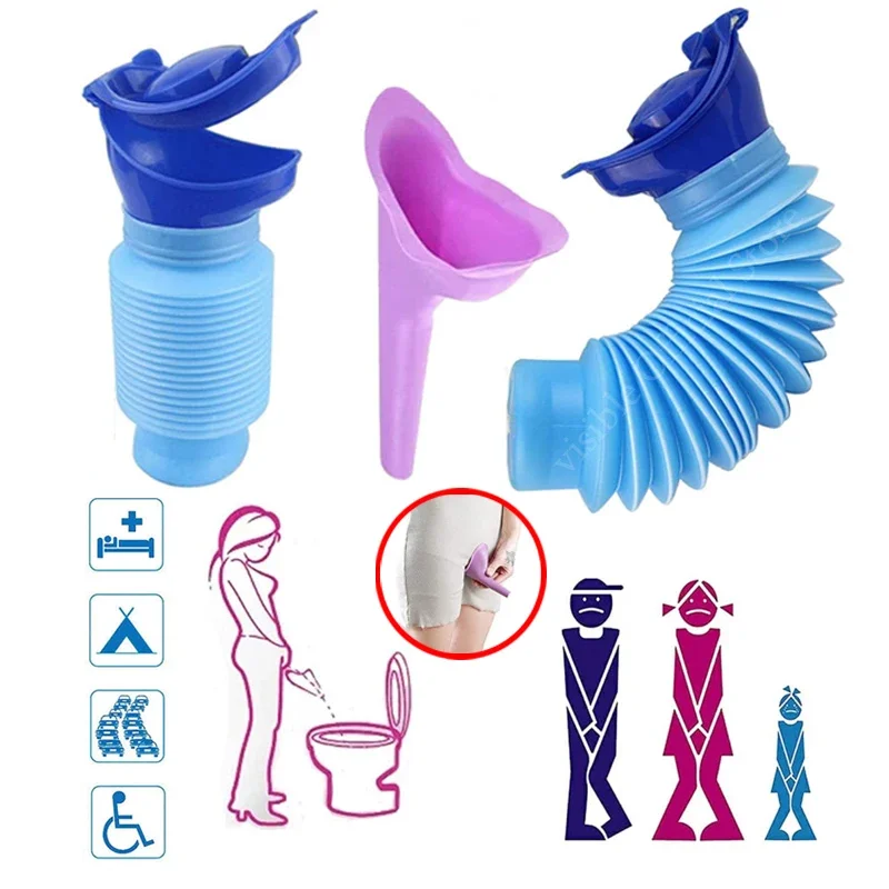 ขวดปัสสาวะพกพาสำหรับผู้ใหญ่ ขน - Outdoor Camping Urinal บทวิจารณ์และราคา