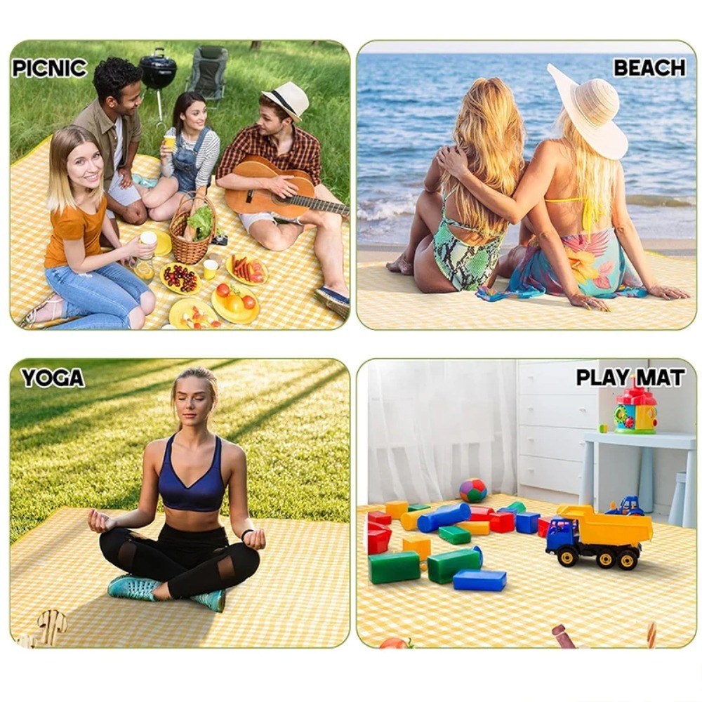 เสื่อปิกนิกพับได้แบบพกพาขนาด 2 - Outdoor Activities In Camping บทวิจารณ์และราคา