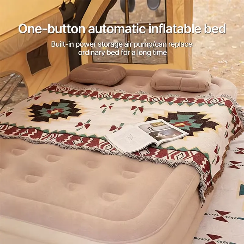 ที่นอนลมพีวีซีแบบพกพาสำหรับตั้ - Inflatable Mattress บทวิจารณ์และราคา