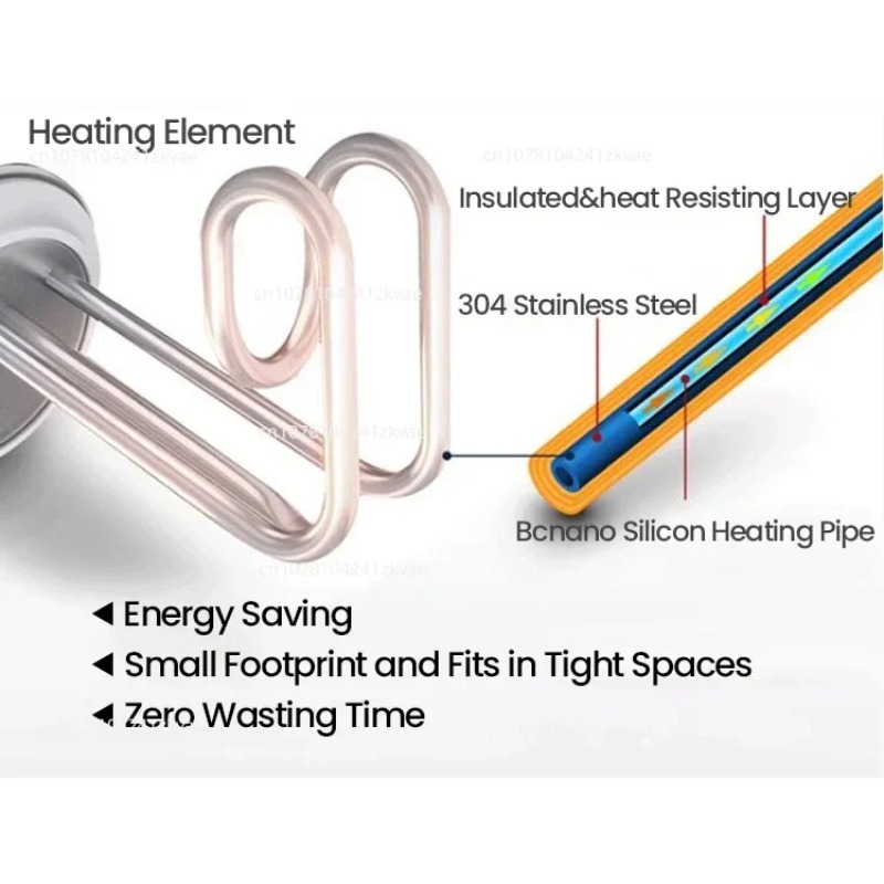 เครื่องทำน้ำอุ่นไฟฟ้า 12 โวลต์ - Outdoor Camping Hot Water Shower บทวิจารณ์และราคา