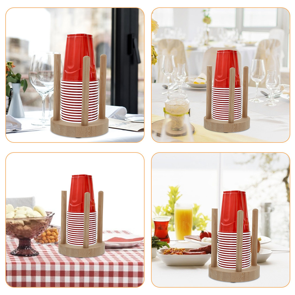 ที่วางแก้วไม้ขนาดกะทัดรัดสำหรั - Outdoor Activities In Camping บทวิจารณ์และราคา