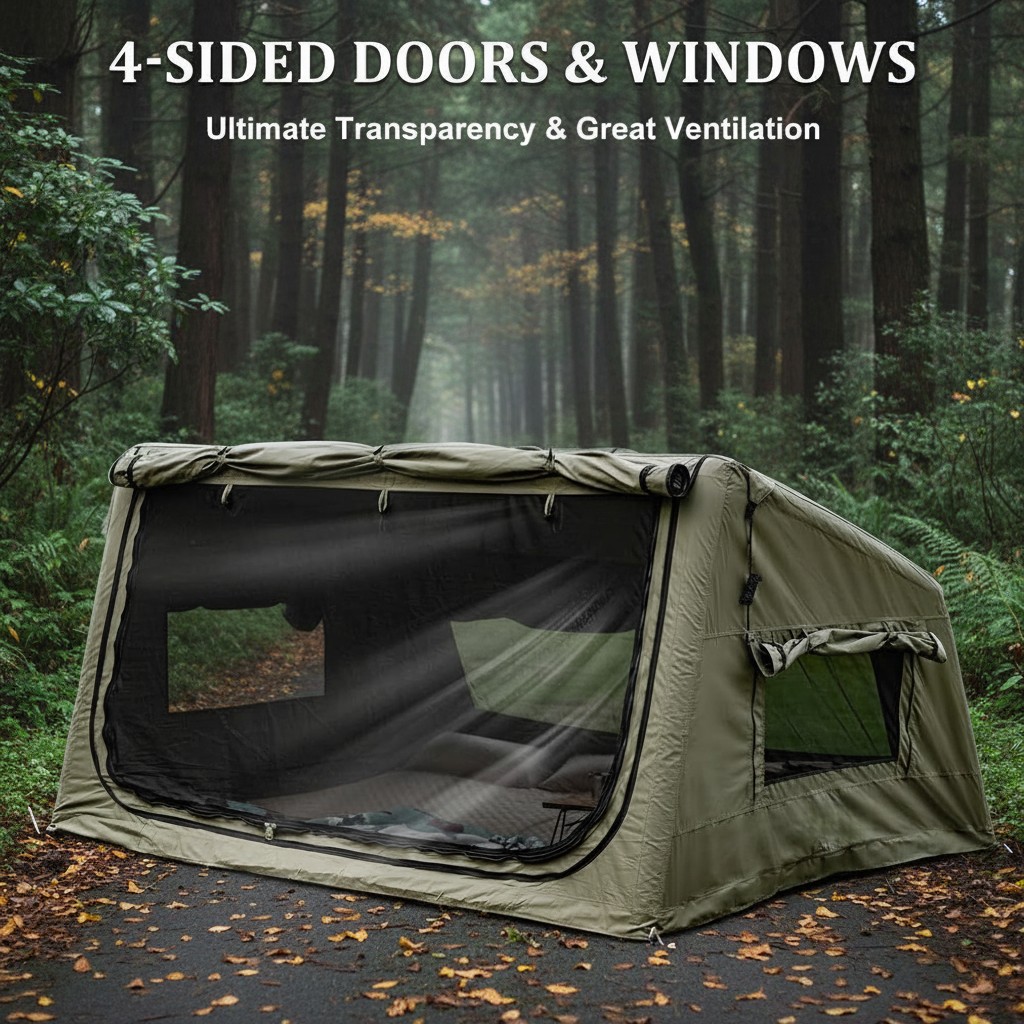 เต็นท์แคมป์ปิ้งอัตโนมัติพองลมส - Outdoor Camping Furniture บทวิจารณ์และราคา