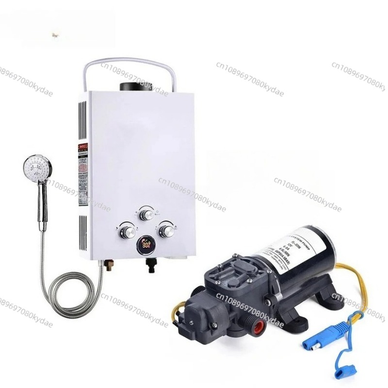 เครื่องทำน้ำอุ่น LPG แบบพกพา - - Outdoor Camping Hot Water Shower บทวิจารณ์และราคา