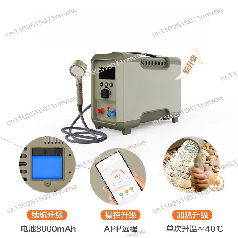 เครื่องทำน้ำอุ่นกลางแจ้งแบบเทอ - Outdoor Camping Hot Water Shower บทวิจารณ์และราคา