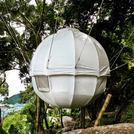 เต็นท์แกลมปิ้งทรงกลมแบบแขวนกัน - Outdoor Camping And Glamping บทวิจารณ์และราคา