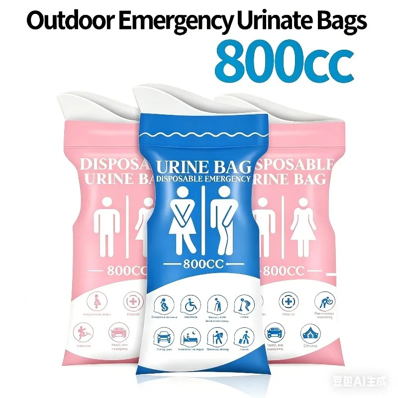 ถุงปัสสาวะฉุกเฉินแบบใช้แล้วทิ้ - Outdoor Camping Urinal บทวิจารณ์และราคา