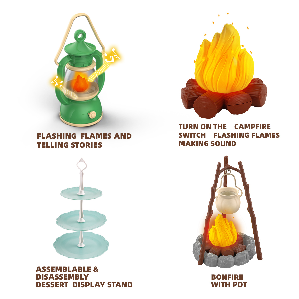 ชุดตั้งแคมป์สําหรับเด็กแคมป์ไฟ - Outdoor Camping For Kids บทวิจารณ์และราคา