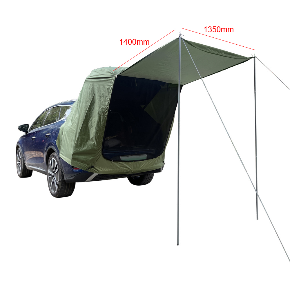 เต็นท์กลางแจ้งรถด้านหลังเต็นท์ - Outdoor Camping Canopy บทวิจารณ์และราคา