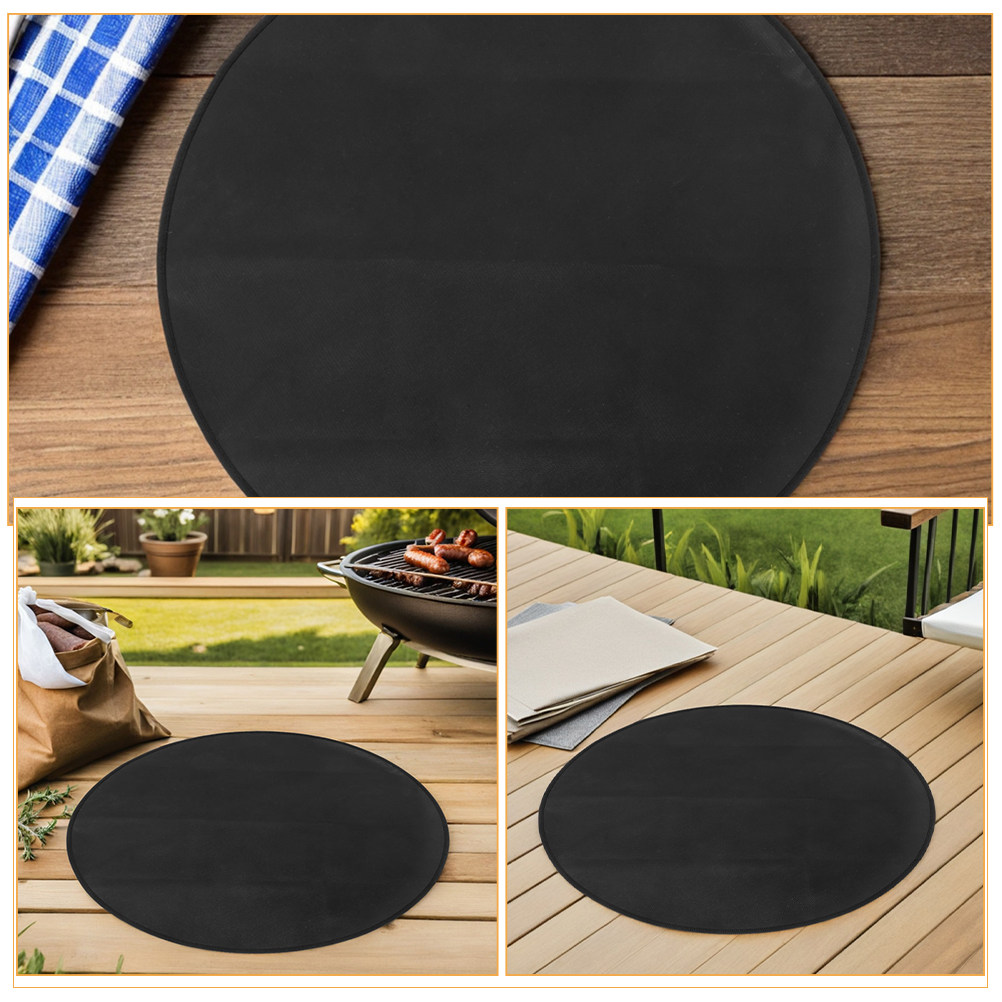 แผ่นรองเตาย่างกันไฟทรงกลม ทนคว - Outdoor Camping Fire Pit บทวิจารณ์และราคา
