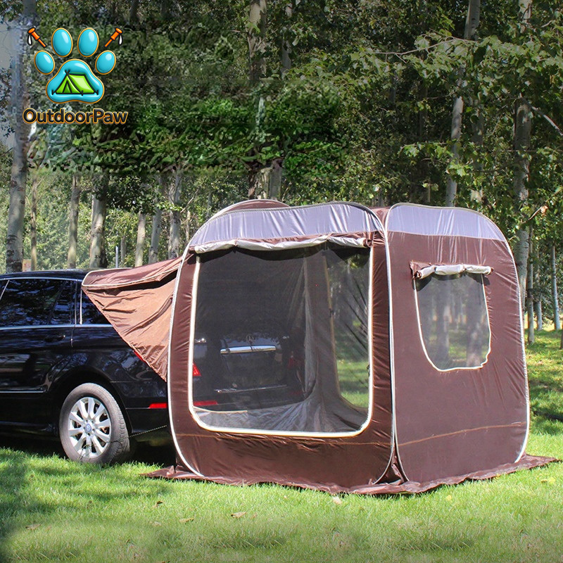 เต็นท์ท้ายรถแบบขยายอัตโนมัติ ส - Outdoor Camping Canopy บทวิจารณ์และราคา