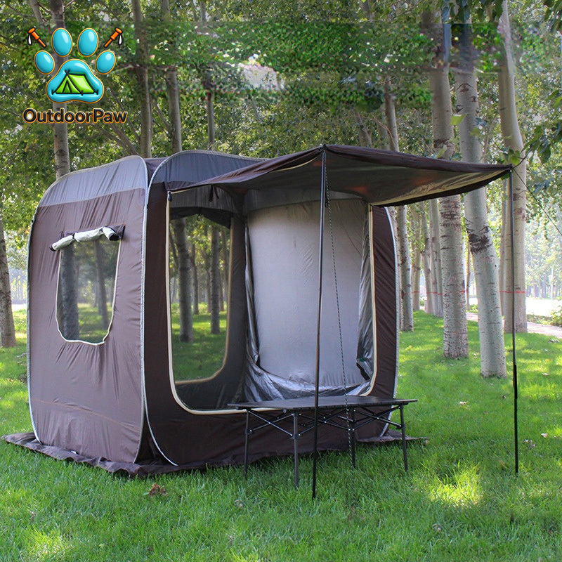 เต็นท์ท้ายรถแบบขยายอัตโนมัติ ส - Outdoor Camping Canopy บทวิจารณ์และราคา