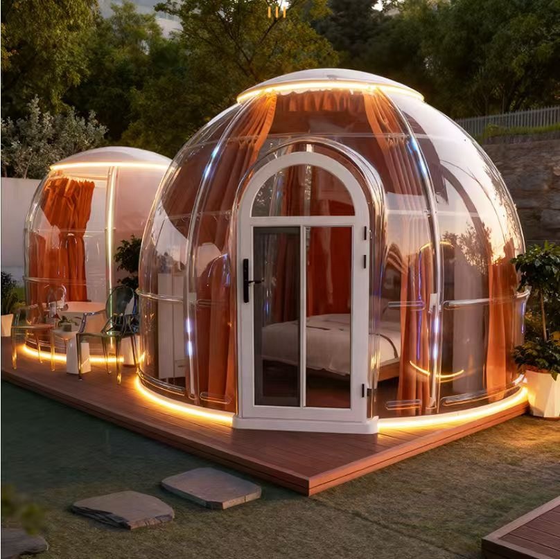 บ้านโดมใสทรงฟองอากาศ ชมวิวท้อง - Outdoor Camping And Glamping บทวิจารณ์และราคา