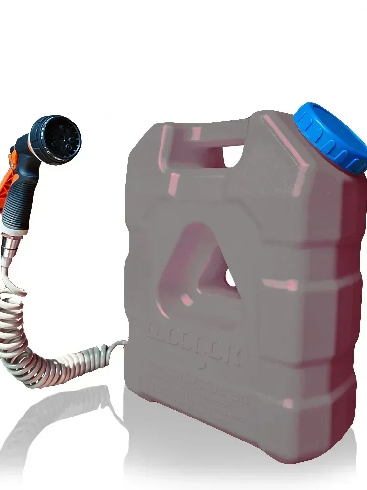 ถังเก็บน้ำบนหลังคาแบบพกพาสำหรั - Outdoor Camping Hot Water Shower บทวิจารณ์และราคา