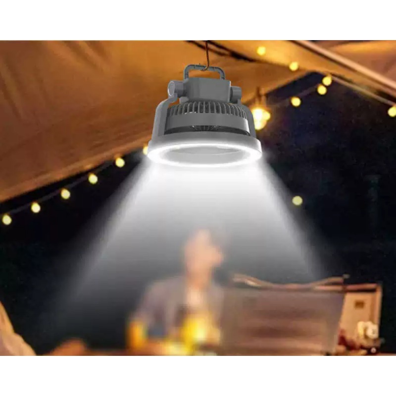 พัดลมตั้งแคมป์อเนกประสงค์แบบพก - Outdoor Activities In Camping บทวิจารณ์และราคา
