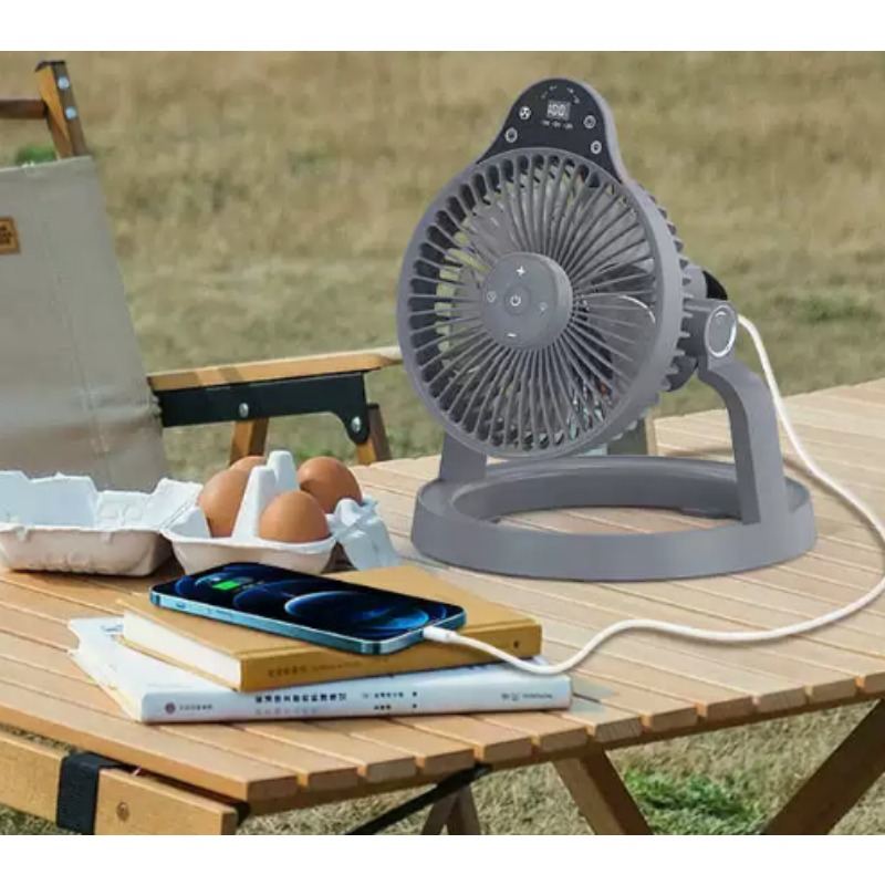 พัดลมตั้งแคมป์อเนกประสงค์แบบพก - Outdoor Activities In Camping บทวิจารณ์และราคา