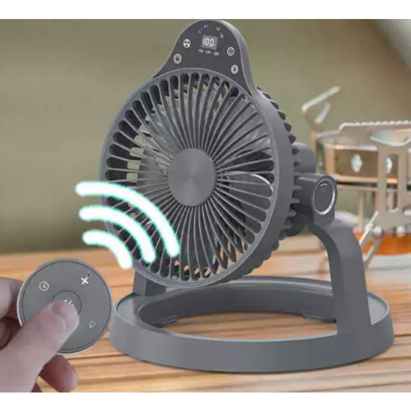 พัดลมตั้งแคมป์อเนกประสงค์แบบพก - Outdoor Activities In Camping บทวิจารณ์และราคา