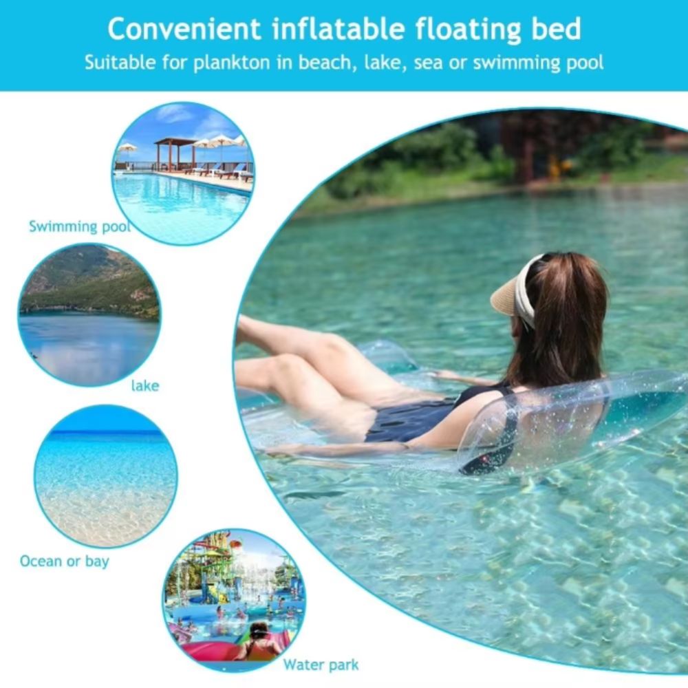ที่นอนน้ำเป่าลมพับได้ ทนทาน ผล - Inflatable Mattress บทวิจารณ์และราคา