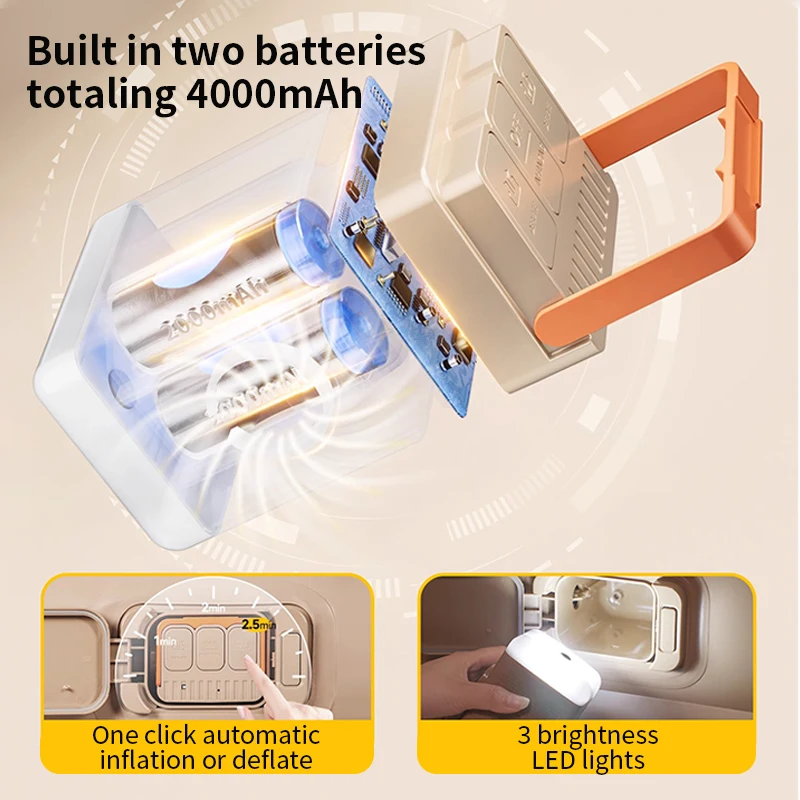 ใหม่ Air ที่นอนในตัวปั๊ม Self- - Camping Outdoor Or Indoor บทวิจารณ์และราคา