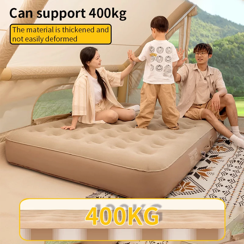 ใหม่ Air ที่นอนในตัวปั๊ม Self- - Camping Outdoor Or Indoor บทวิจารณ์และราคา