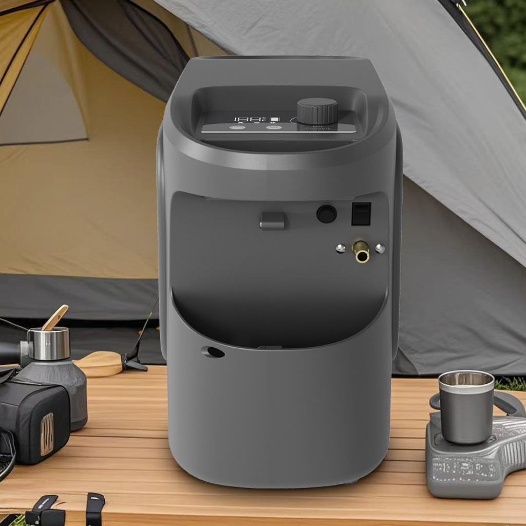 เครื่องทำน้ำอุ่นแก๊สแบบพกพา 3  - Portable Camping Shower บทวิจารณ์และราคา