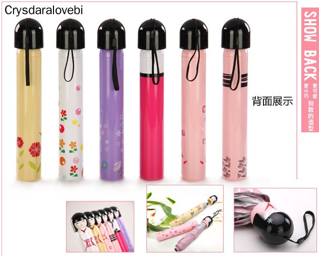 Novelty ตุ๊กตา Kokeshi พับร่มต - Outdoor Camping Japan บทวิจารณ์และราคา