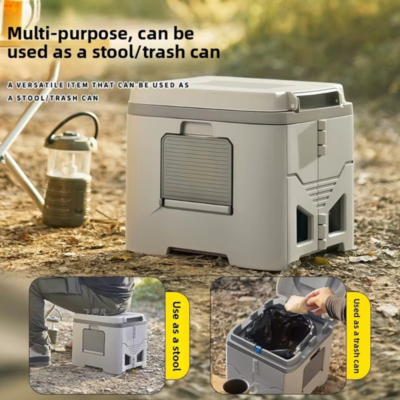 โถสุขภัณฑ์พับได้กันกลิ่นสำหรับ - Outdoor Camping Furniture บทวิจารณ์และราคา