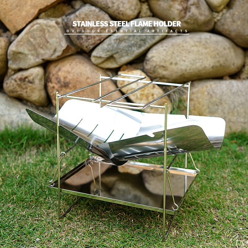 การเผาไหม้ไม้เตาแคมปิ้งแบบพกพา - Outdoor Camping Fire Pit บทวิจารณ์และราคา