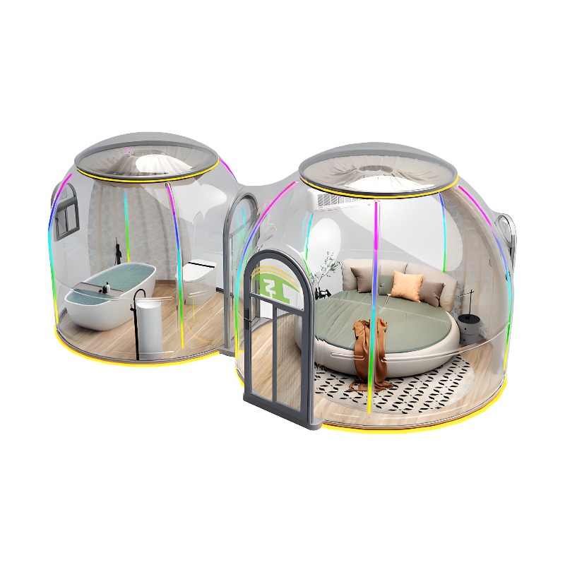 บ้านโดมเป่าลมใสสำหรับแคมป์ปิ้ง - Outdoor Camping And Glamping บทวิจารณ์และราคา